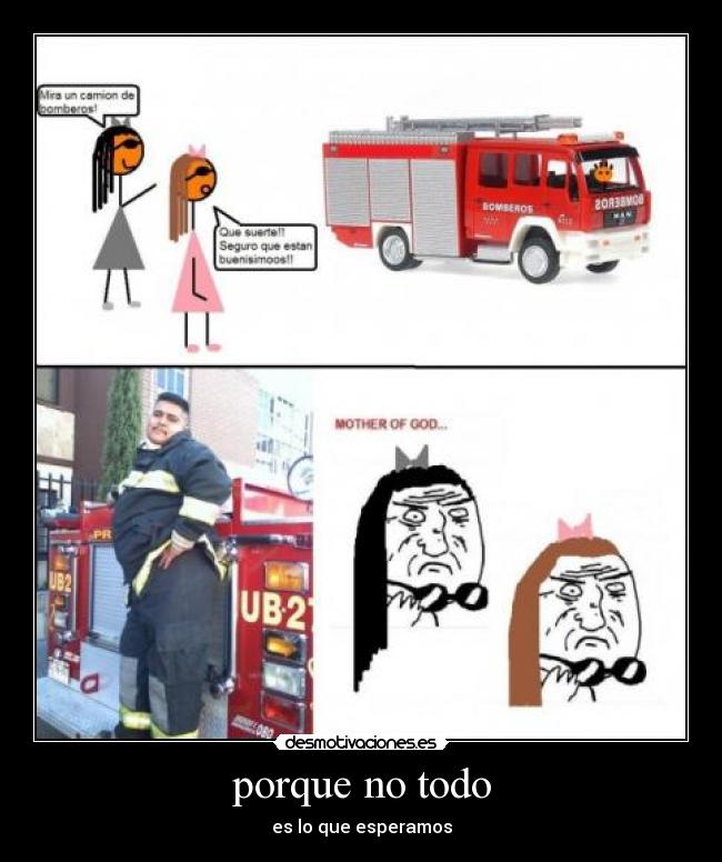 porque no todo - es lo que esperamos