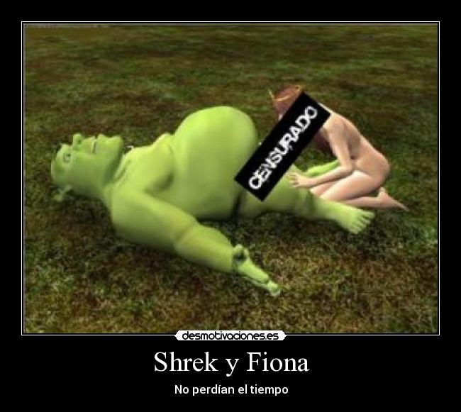 Shrek y Fiona - 