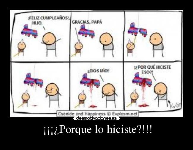 carteles porque hiciste desmotivaciones