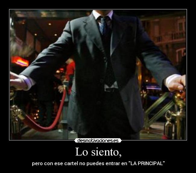 carteles principal portero discoteca desmotivaciones