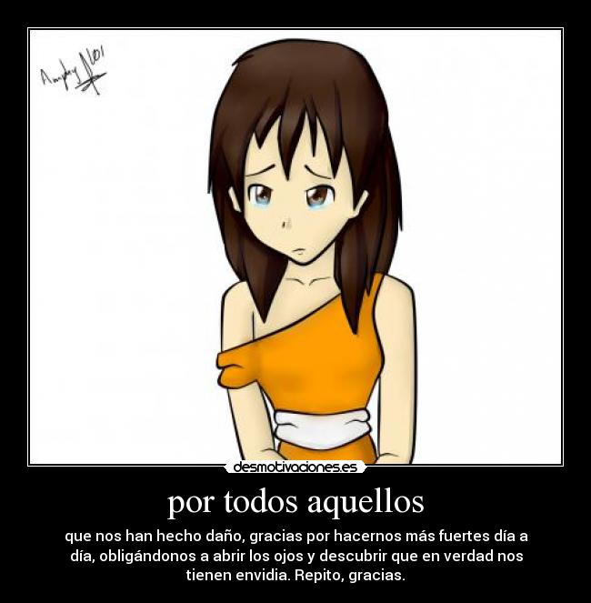 por todos aquellos -