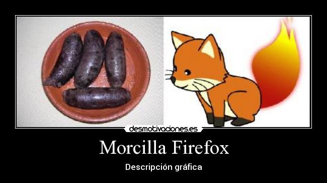 Morcilla Firefox -