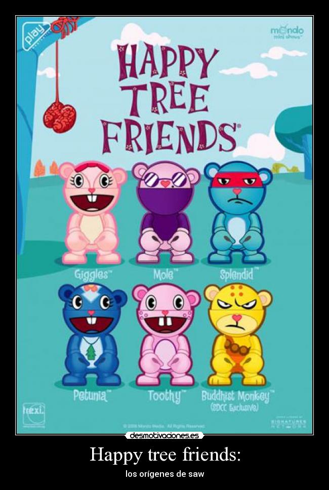 Happy tree friends: - los orígenes de saw