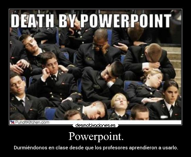 Powerpoint. - 
