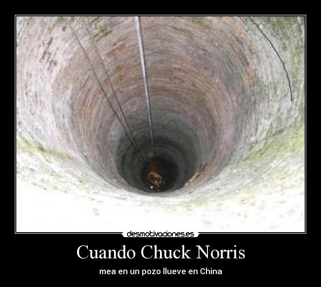 Cuando Chuck Norris -