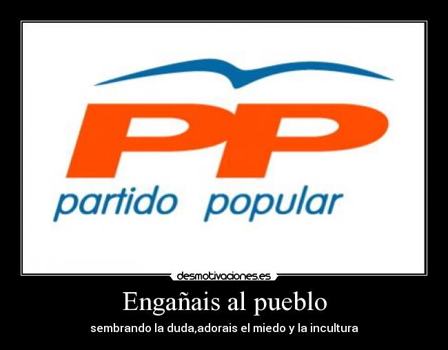 Engañais al pueblo - 