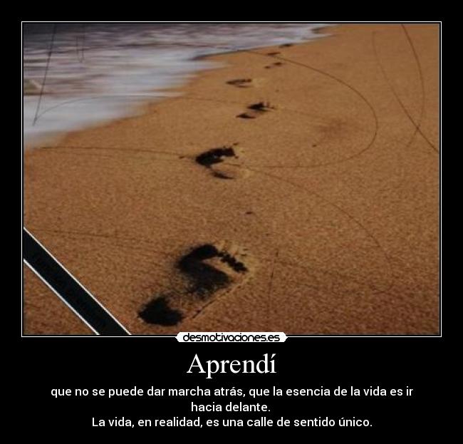 Aprendí -