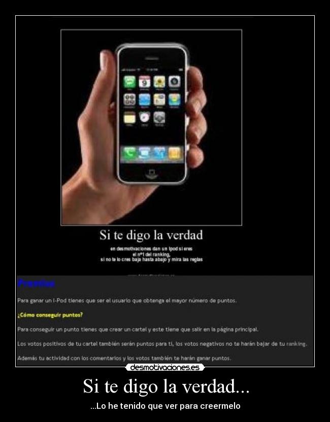 Si te digo la verdad... -
