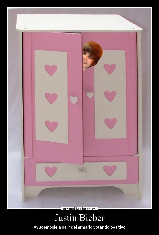Justin Bieber - Ayudémosle a salir del armario votando positivo
