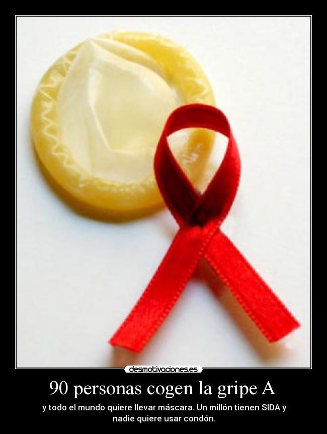 90 personas cogen la gripe A -