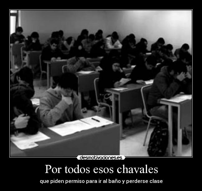 Por todos esos chavales -