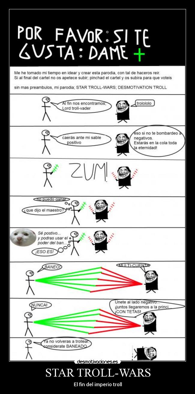 STAR TROLL-WARS - El fin del imperio troll