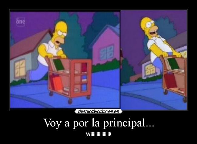 Voy a por la principal... - 
