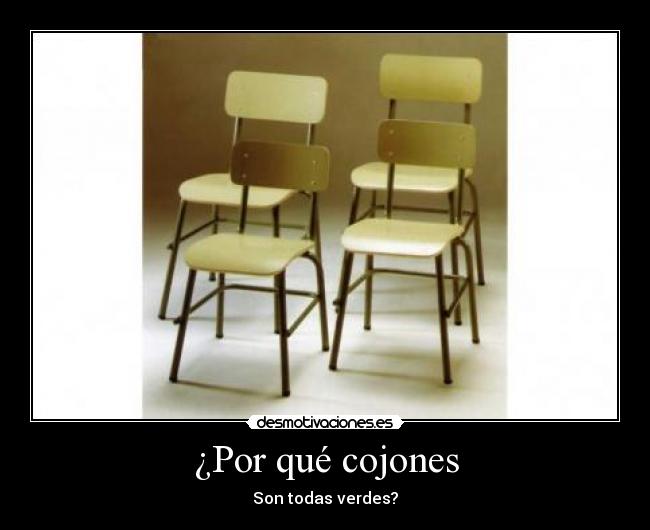 ¿Por qué cojones - 