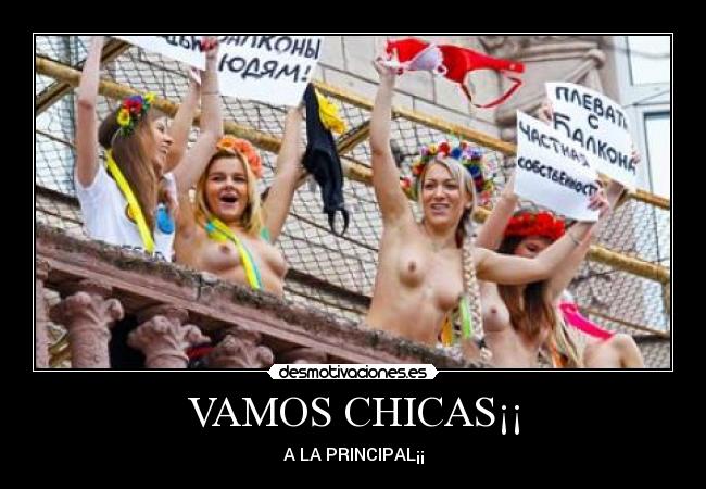 VAMOS CHICAS¡¡ - A LA PRINCIPAL¡¡
