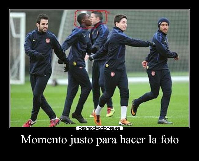 Momento justo para hacer la foto - 