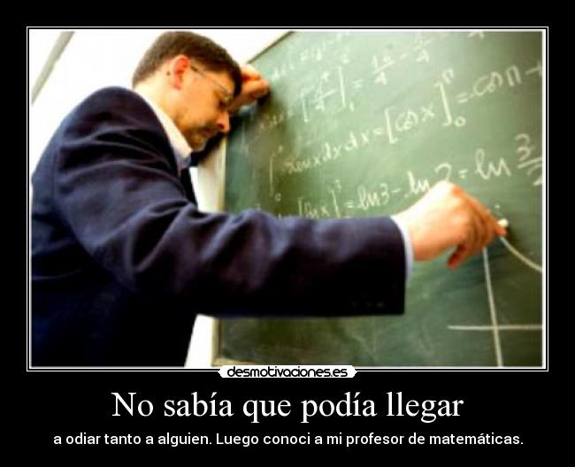 No sabía que podía llegar - 