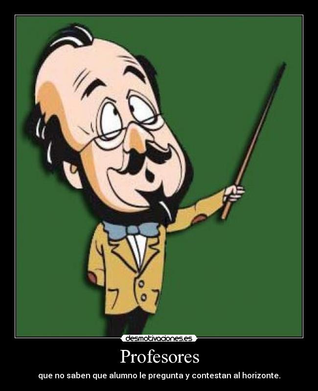 Profesores -