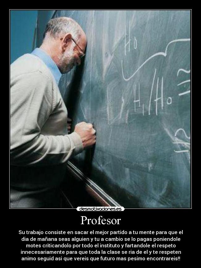 Profesor -