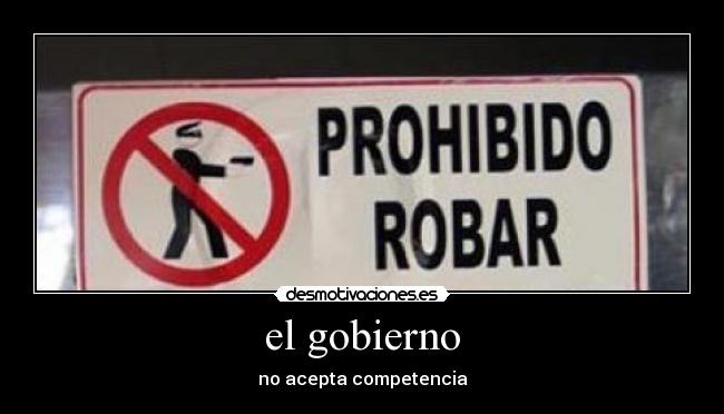 el gobierno -