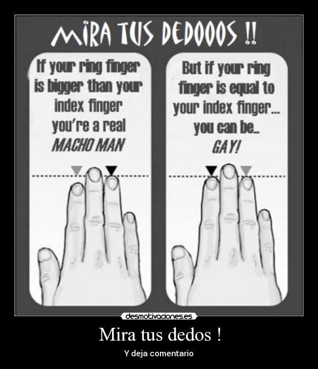 Mira tus dedos ! - 