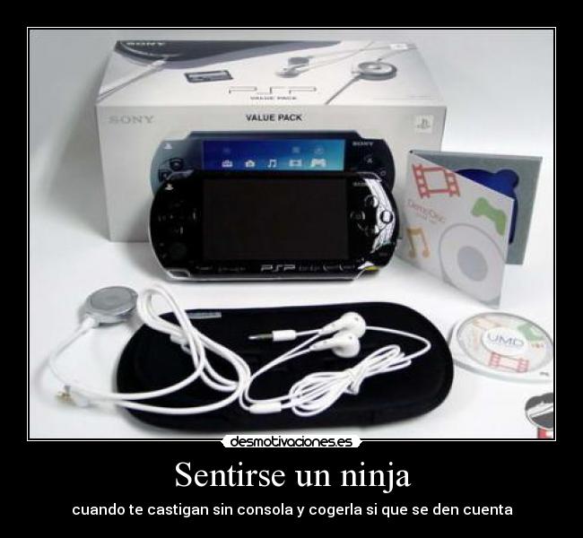 Sentirse un ninja -