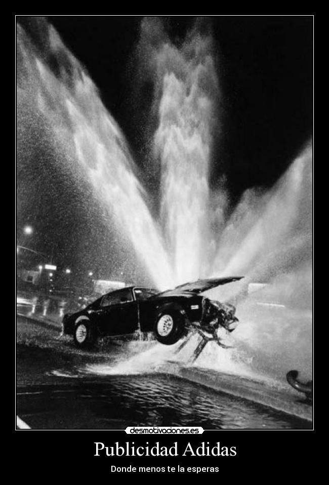 Publicidad Adidas - Donde menos te la esperas