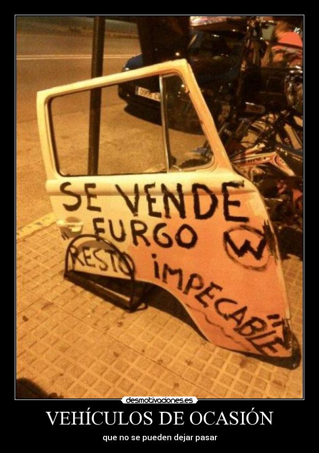 VEHÍCULOS DE OCASIÓN - 