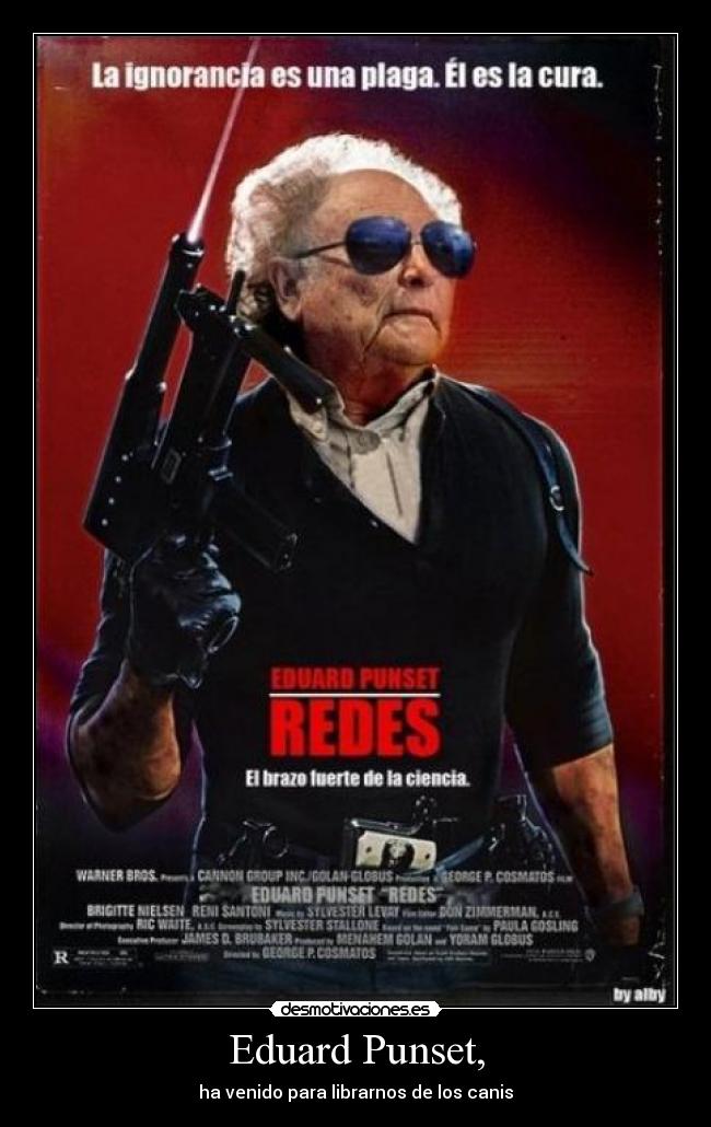 carteles eduard punset desmotivaciones