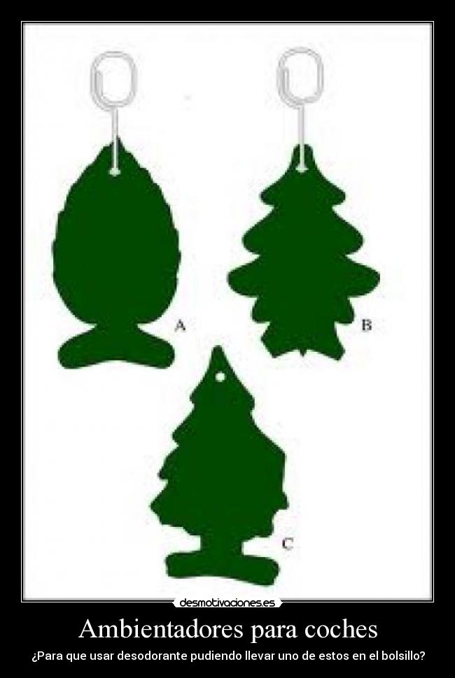 Ambientadores para coches -