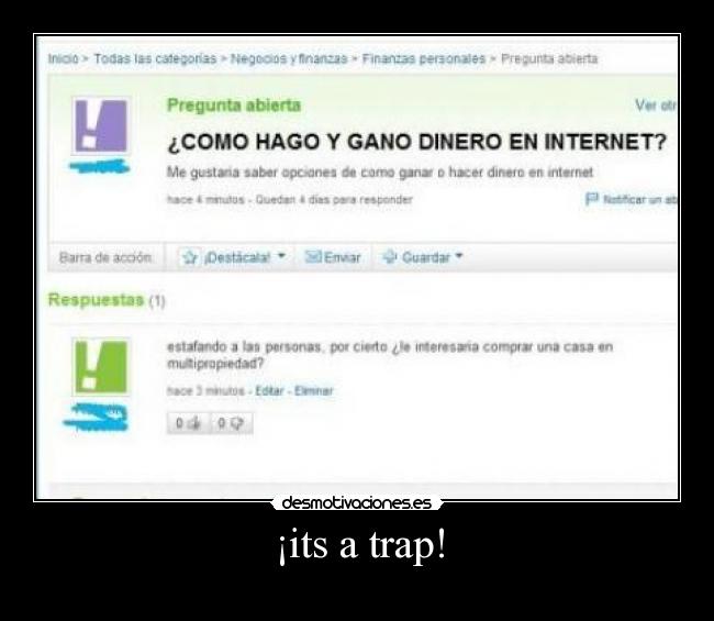 ¡its a trap! -