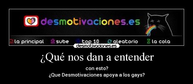 ¿Qué nos dan a entender - 