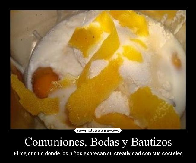 Comuniones, Bodas y Bautizos -