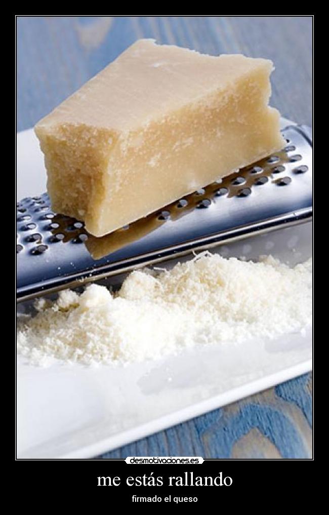 carteles queso desmotivaciones