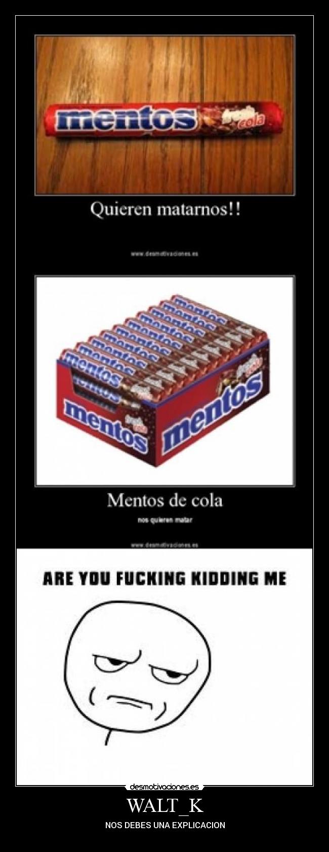 WALT_K - NOS DEBES UNA EXPLICACION