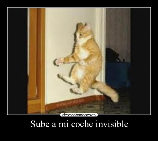 Sube a mi coche invisible -