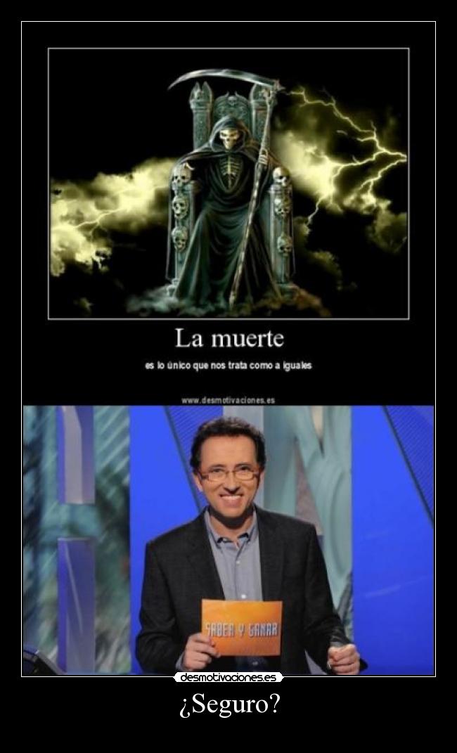 ¿Seguro? -