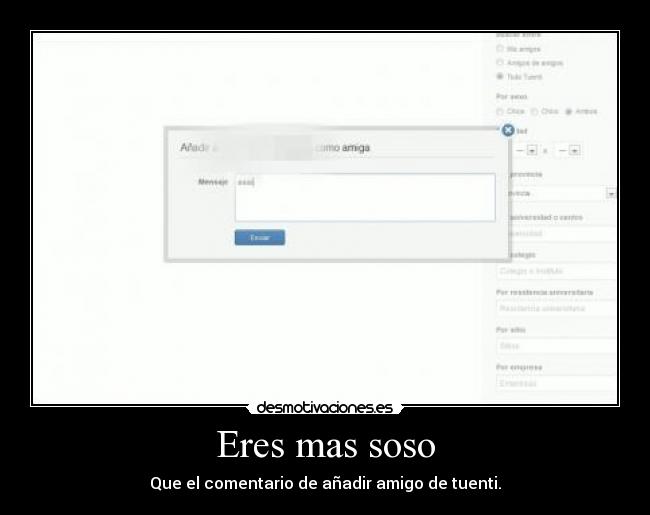 Eres mas soso - 