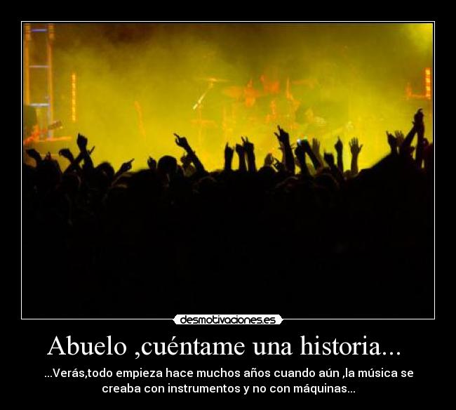 carteles historia rock desmotivaciones