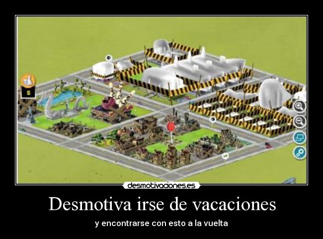 Desmotiva irse de vacaciones -