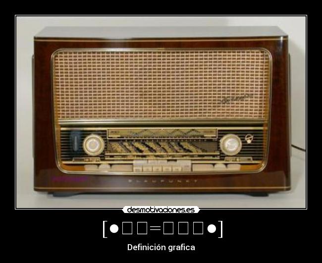 [●̲̅=̲̅̅●] - Definición grafica