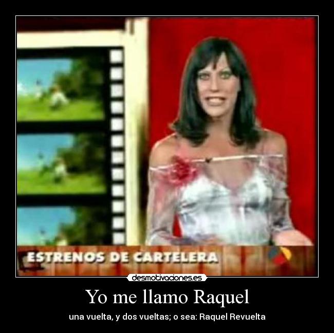 Yo me llamo Raquel - 
