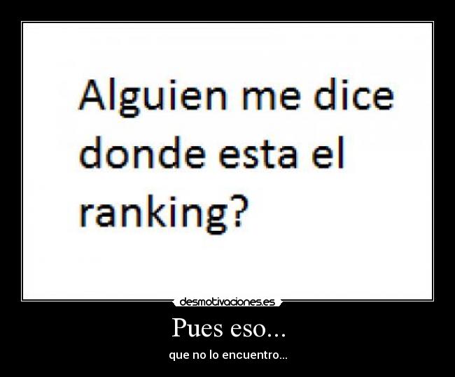 Pues eso... - que no lo encuentro...