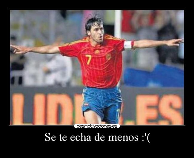 Se te echa de menos :( -