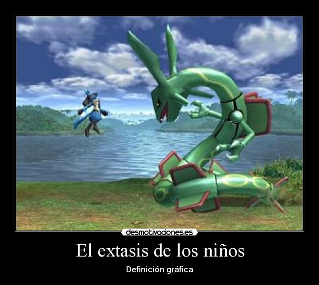 carteles rayquaza pokemon desmotivaciones