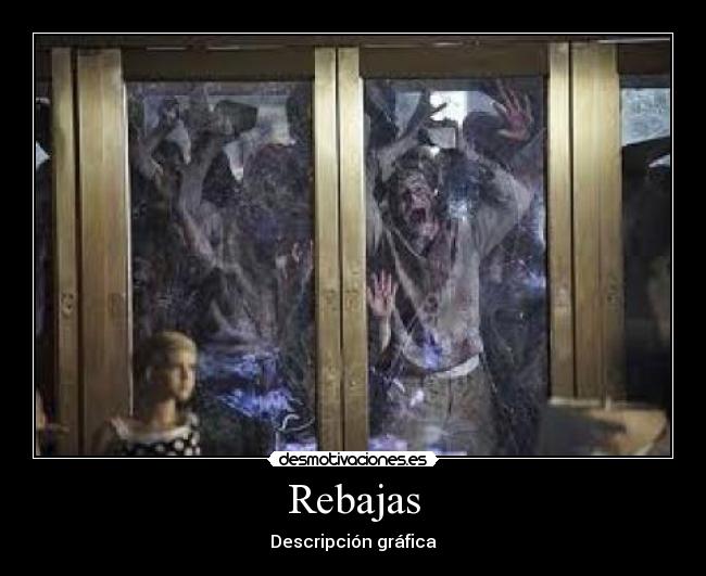 Rebajas - Descripción gráfica