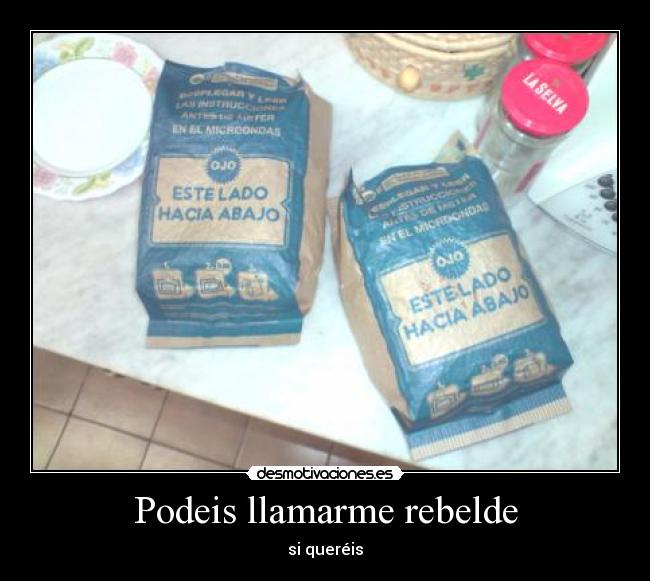 Podeis llamarme rebelde - 