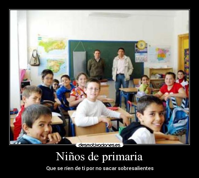 Niños de primaria -