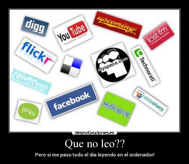 carteles leer desmotivaciones