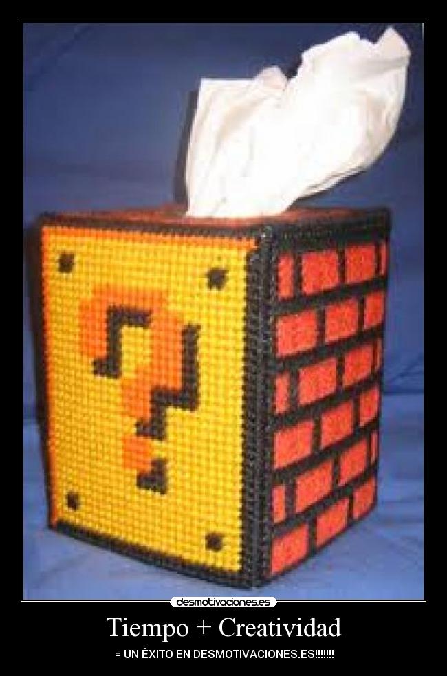 Tiempo + Creatividad -
